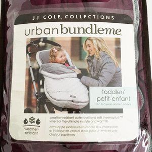 JJ Cole Quilted Urban Bundleme Toddler Car Seat/Stroller Cover - STEALTH…